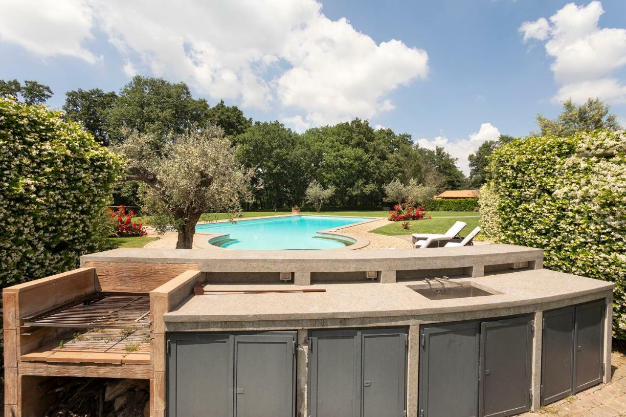Villa In Via Della Marcigliana Casale Torre San Giovanni ภายนอก รูปภาพ